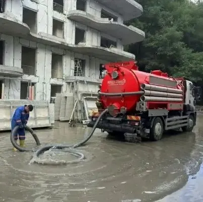 atık su çekimi